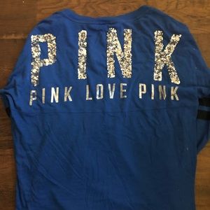 Pink long sleeve shirt